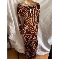 off-the-shoulder-print-dress